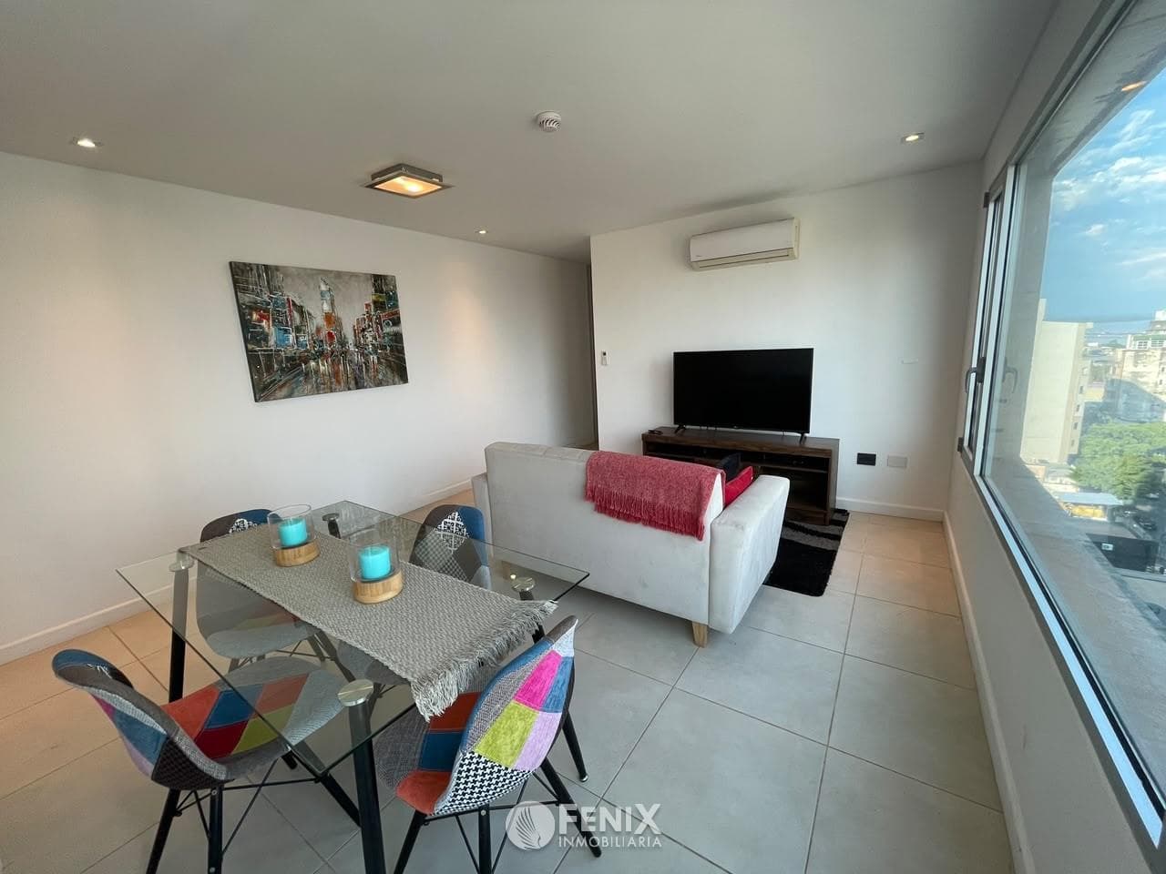 DEPARTAMENTO EN VENTA DE 1 DORMITORIO - TORRE IPLYC CENTRO - AMOBLADO (DF980)