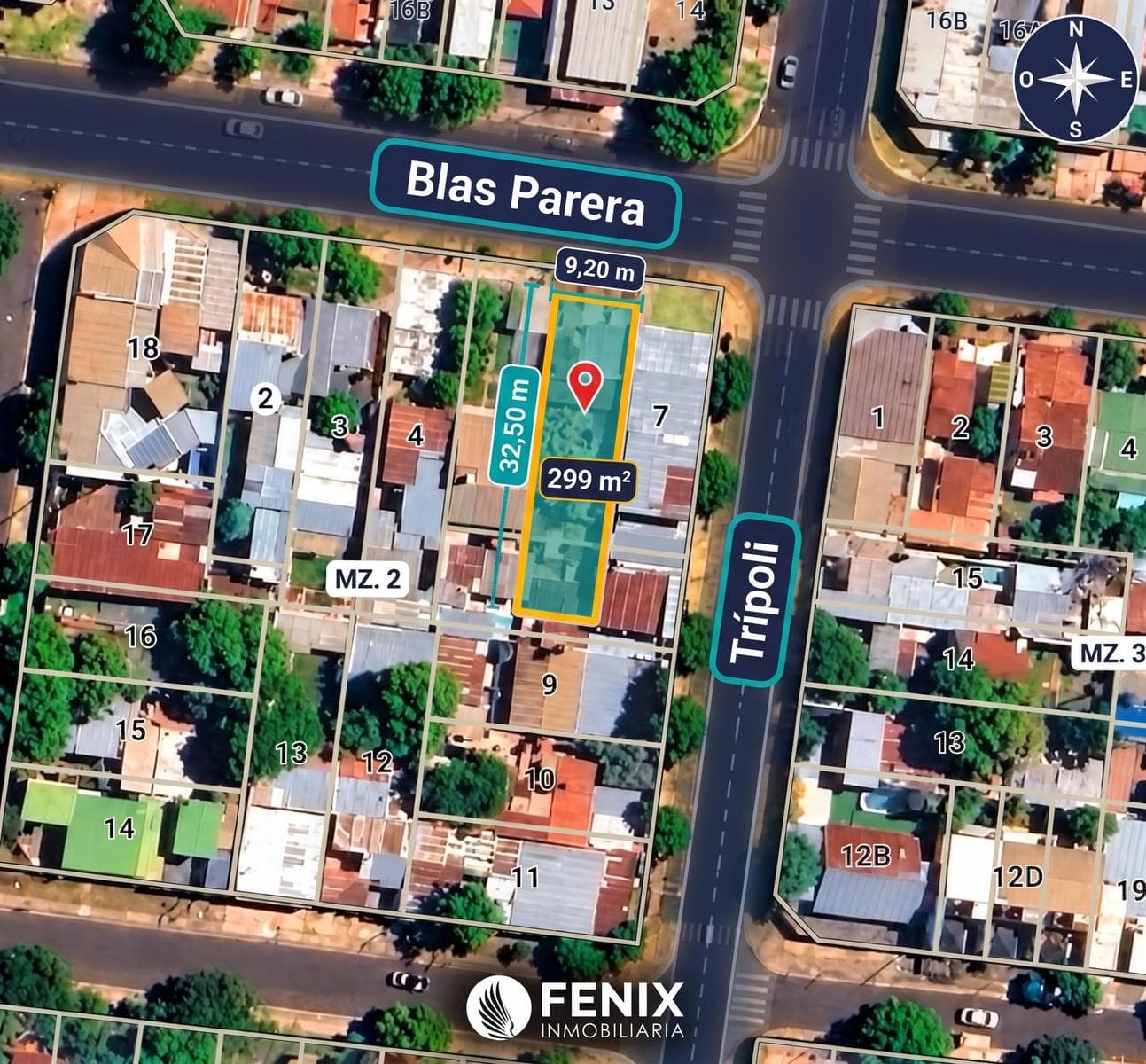 TERRENO CON CONSTRUCCIÓN EN VENTA - AV. BLAS PARERA Y TRÍPOLI (TF914)